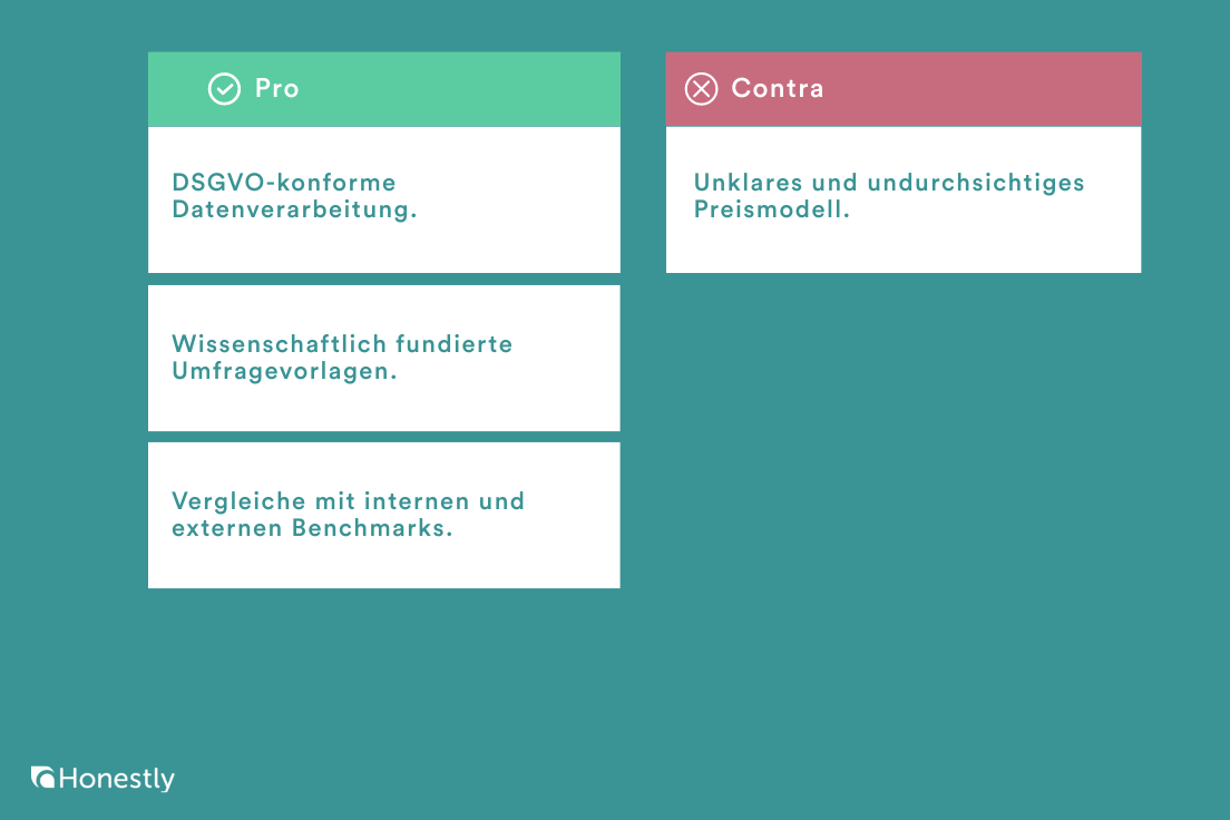 Effectory employee survey tool pros and cons overview