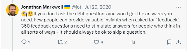 360 Degree Feedback open-ended questions 360 Degree Feedback open-ended questions