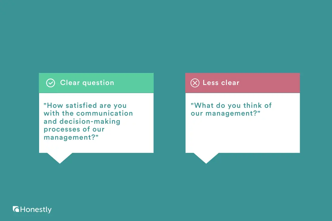 Employee engagement survey - clear questions example employee engagement survey clear questions example