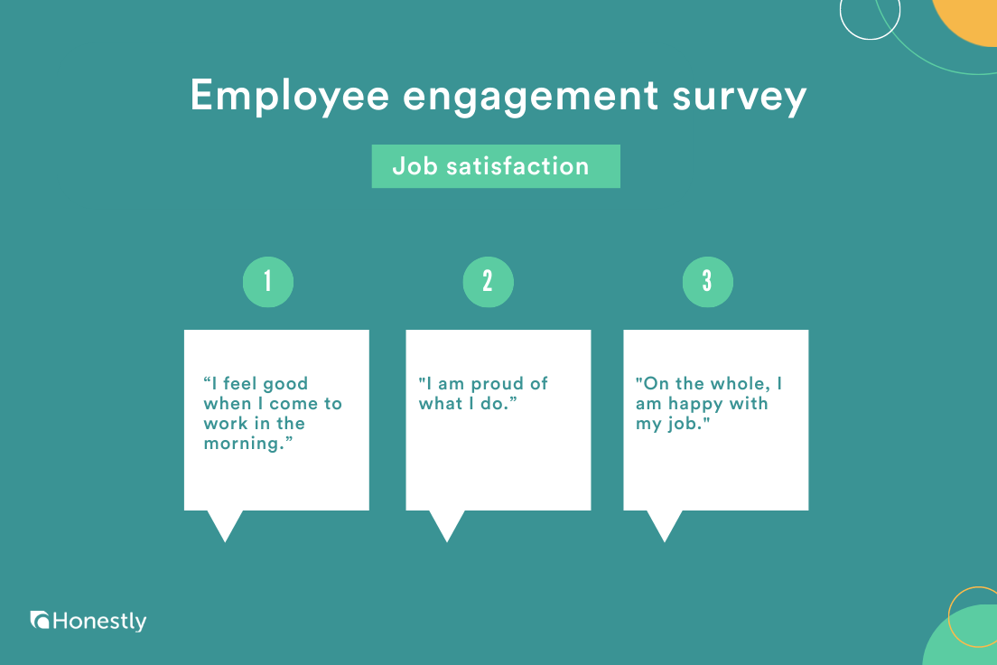 Job satisfaction employee survey questions
